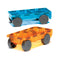 MAGNA-TILES Cars 2-Piece Blue & Orange