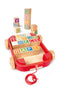 Hape Wooden Pull-Along Cart With Stacking Blocks