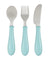 Beaba Stainless Steel Training Cutlery Airy Green