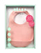 Beaba Silicone Bib Old Pink