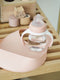 Beaba Silicone Bib Old Pink