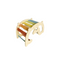 2 in 1 Rainbow Climber and Rocking Horse
