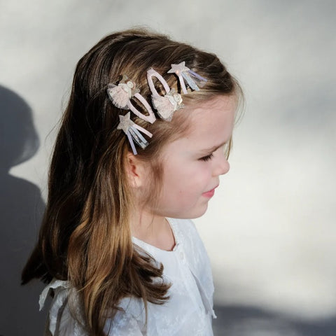 Fairy clip set PINK MULTI