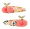 Pom pom cherry clips PINK MULTI