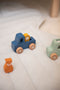 Trixie - Wooden animal car set