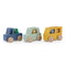 Trixie - Wooden animal car set