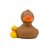 Lilalu-Bath Toy-Mummy Duck - Brown - www.toybox.ae