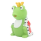 Lilalu-Bath Toy-Frog King with Cape - Green - www.toybox.ae