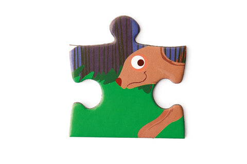 Magnetic Puzzle Book To Go - Forest Life 20 Pcs - www.toybox.ae