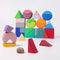 Building set triangle, square, circle - www.toybox.ae