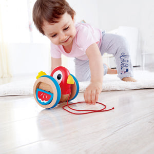 Hape Baby Bird Pull Along - www.toybox.ae