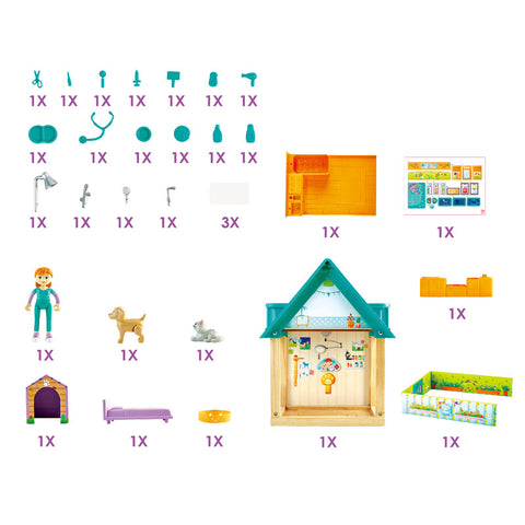 Furry Friend Vet Set - www.toybox.ae