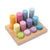 Stacking Game Small Pastel Rollers - www.toybox.ae