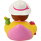 Lilalu-Bath Toy-Holiday female Duck- Pink/Yellow - www.toybox.ae