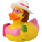 Lilalu-Bath Toy-Holiday female Duck- Pink/Yellow - www.toybox.ae