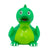 Lilalu-Bath Toy-Dino Duck -Green - www.toybox.ae