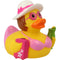 Lilalu-Bath Toy-Holiday female Duck- Pink/Yellow - www.toybox.ae