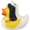 Lilalu-Bath Toy-Bride Duck - White - www.toybox.ae