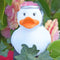 Lilalu-Bath Toy-Angel Duck -White - www.toybox.ae