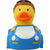 Lilalu-Bath Toy-Car Driver Female Duck - Blue/Yellow - www.toybox.ae