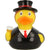 Lilalu-Bath Toy-Groom Duck - Black - www.toybox.ae