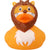 Lilalu-Bath Toy-Lion Duck -Yellow - www.toybox.ae